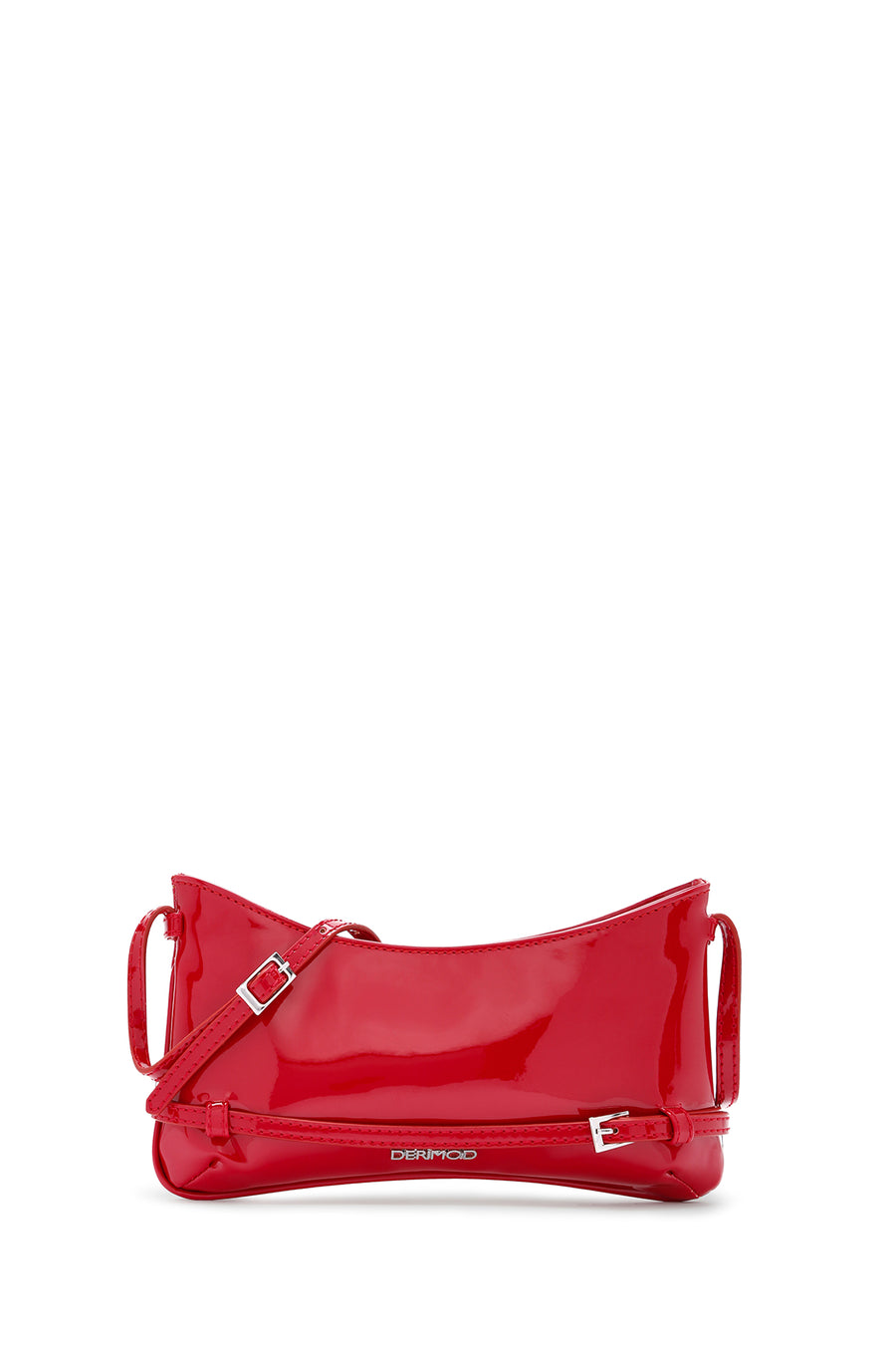 Women's Red Patent Leather Shoulder Bag 25SBD200116 | Derimod