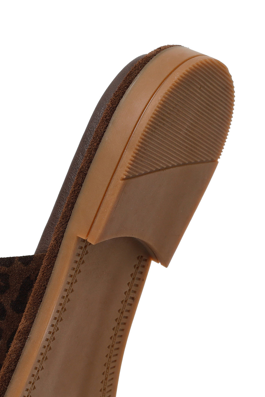 Women's Leopard Suede Leather Slippers