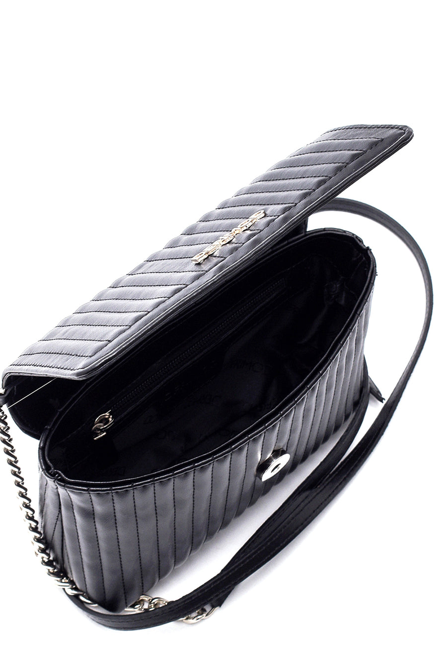 Women's Stripe Patterned Shoulder Bag