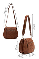 Women's Nubuck Crossbody Bag | Derimod