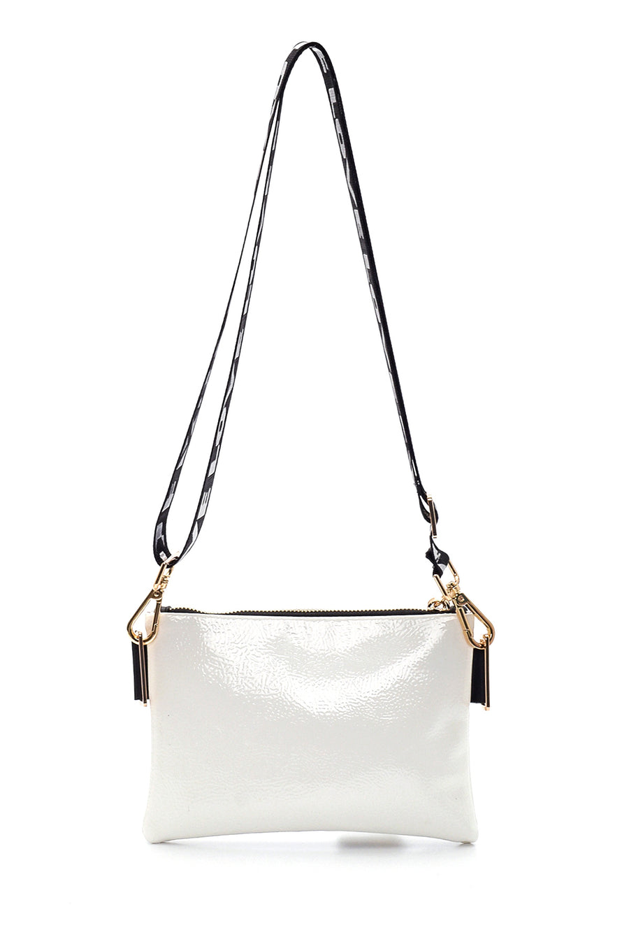 Women's White Portfolio Bag