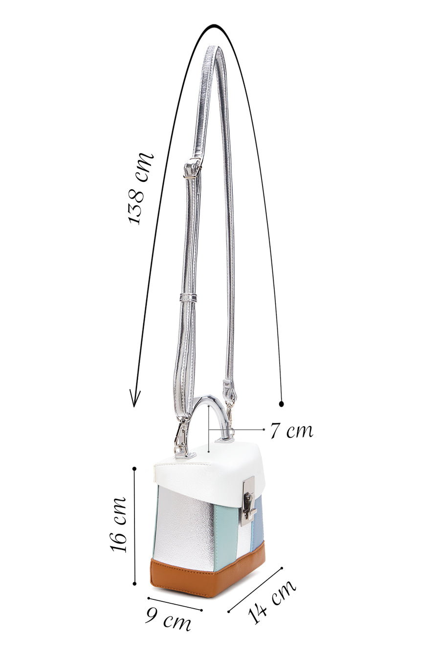 Women's Cube Clutch Bag