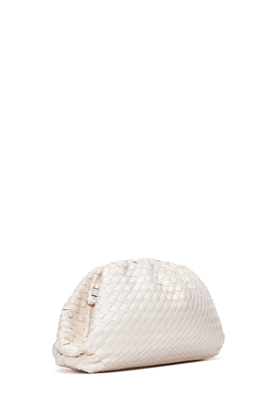 Women's Beige Knitted Shoulder Bag