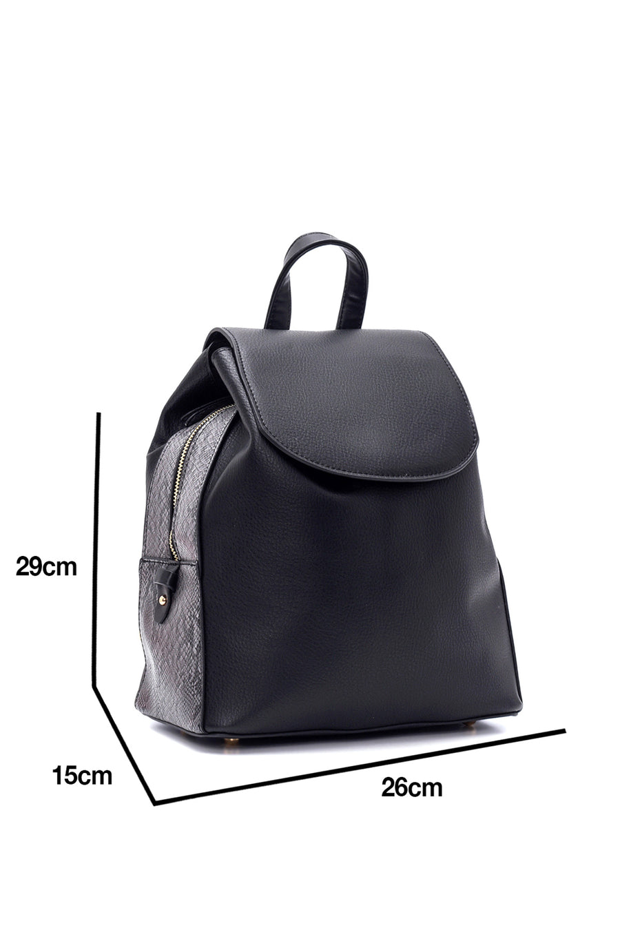 Women's Snake Pattern Backpack