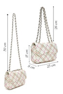 Women's Patterned Crossbody Bag | Derimod