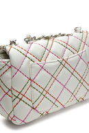 Women's Patterned Crossbody Bag | Derimod