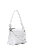 Women's White Quilted Shoulder Bag | Derimod