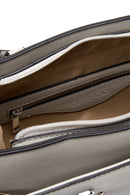 Women's Gray Faux Leather Handbag | Derimod