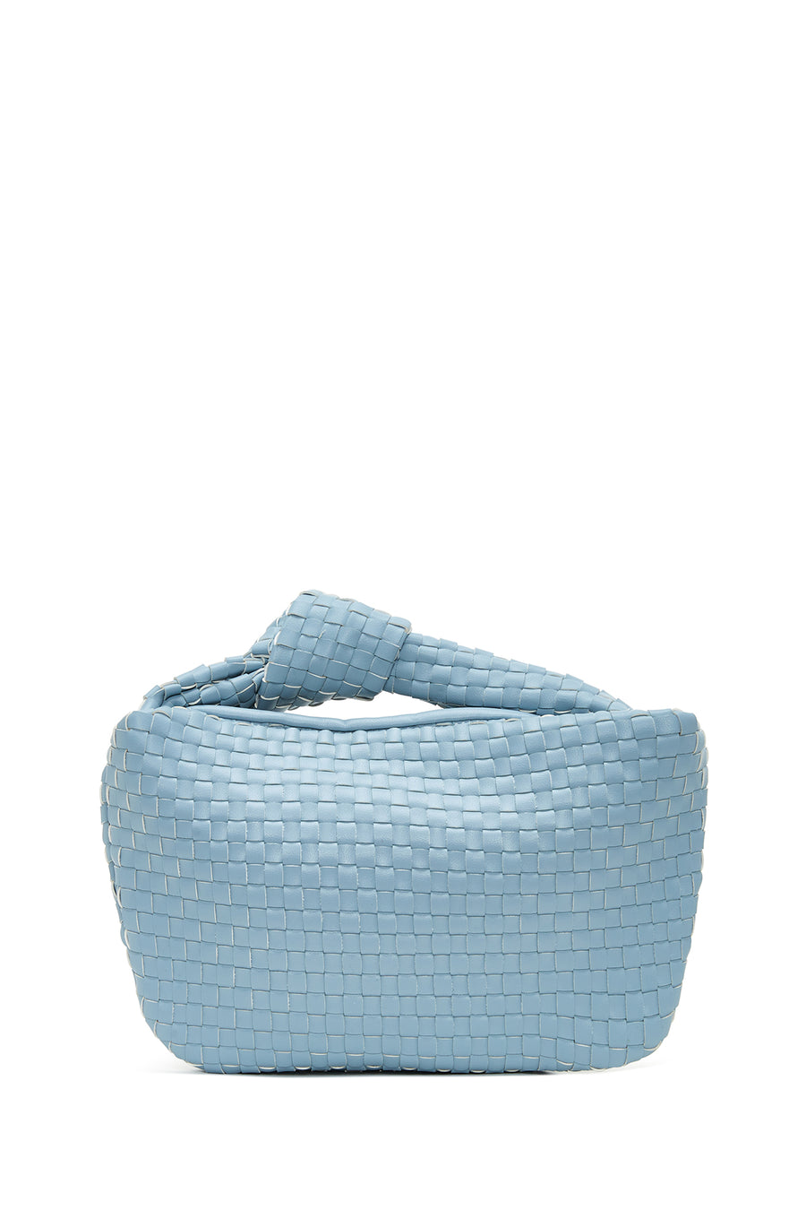 Women's Blue Braided Handbag