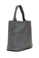 Women's Gray Braided Shoulder Bag | Derimod