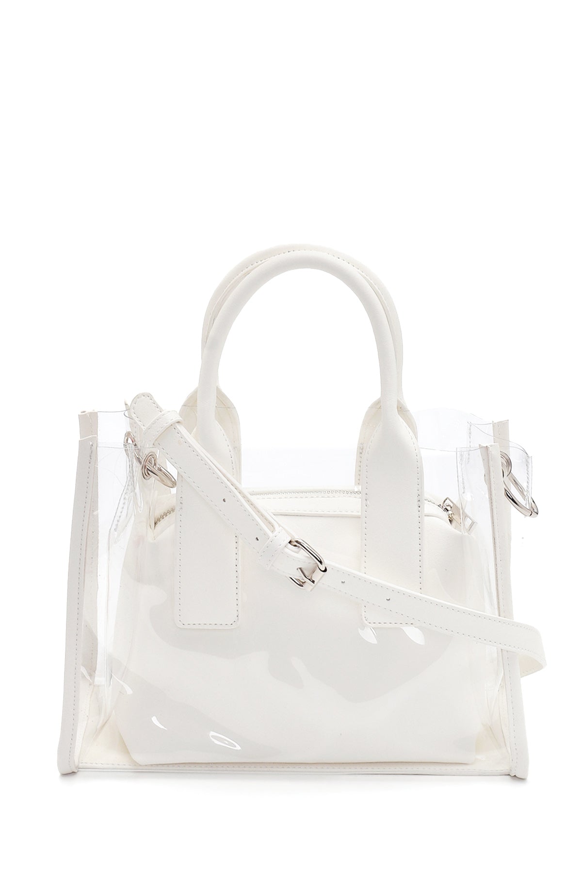 Women's Transparent Handbag 22SBD2703PV | Derimod