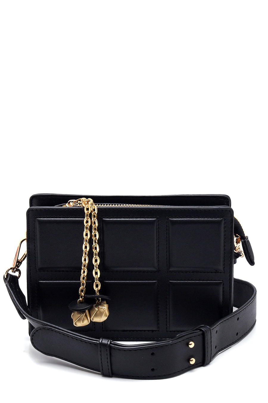 Women's Square Patterned Crossbody Bag 22SBD270518 | Derimod