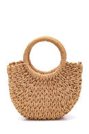 Women's Natural Straw Handbag | Derimod