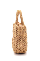 Women's Natural Straw Handbag | Derimod