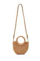 Women's Natural Straw Handbag | Derimod