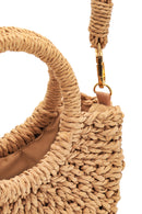Women's Natural Straw Handbag | Derimod