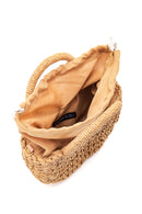 Women's Natural Straw Handbag | Derimod