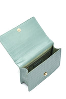 Women's Green Crocodile Handbag | Derimod