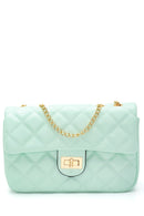 Women's Green Quilted Crossbody Bag | Derimod