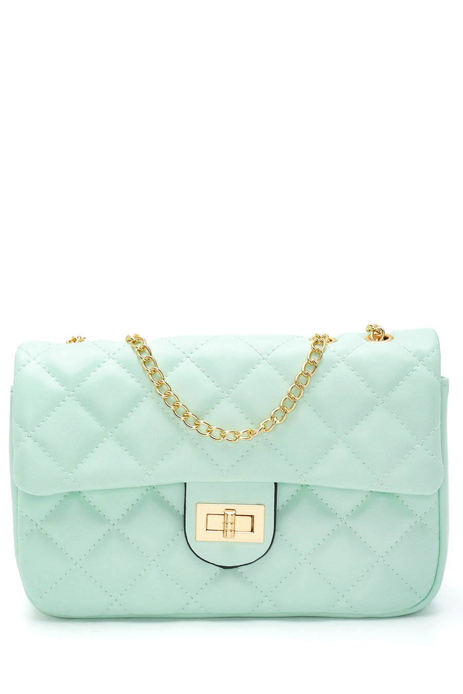 Women's Green Quilted Crossbody Bag 22SBD2929KP | Derimod