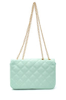 Women's Green Quilted Crossbody Bag | Derimod