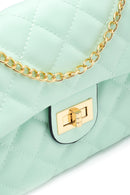 Women's Green Quilted Crossbody Bag | Derimod