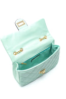 Women's Green Quilted Crossbody Bag | Derimod