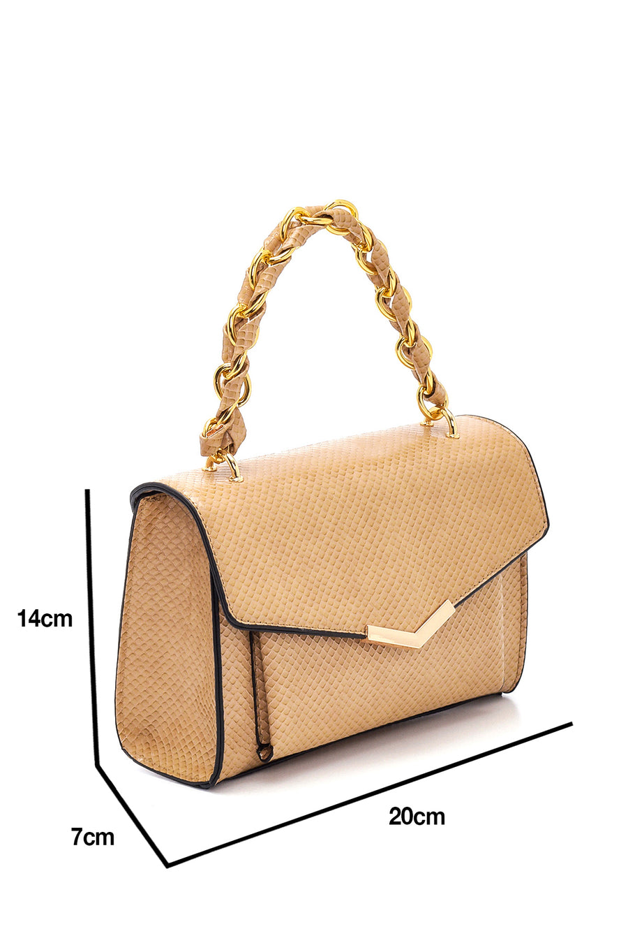Women's Beige Handbag