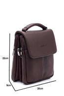 Erkek Kahverengi Postacı Çanta | Derimod