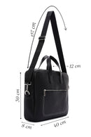 Men's Black Briefcase | Derimod