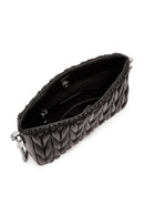 Women's Black Quilted Shoulder Bag | Derimod