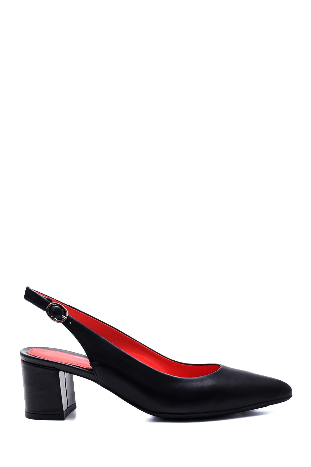 Women's Leather Gritti For Derimod Heeled Shoes 22SFD110018 | Derimod