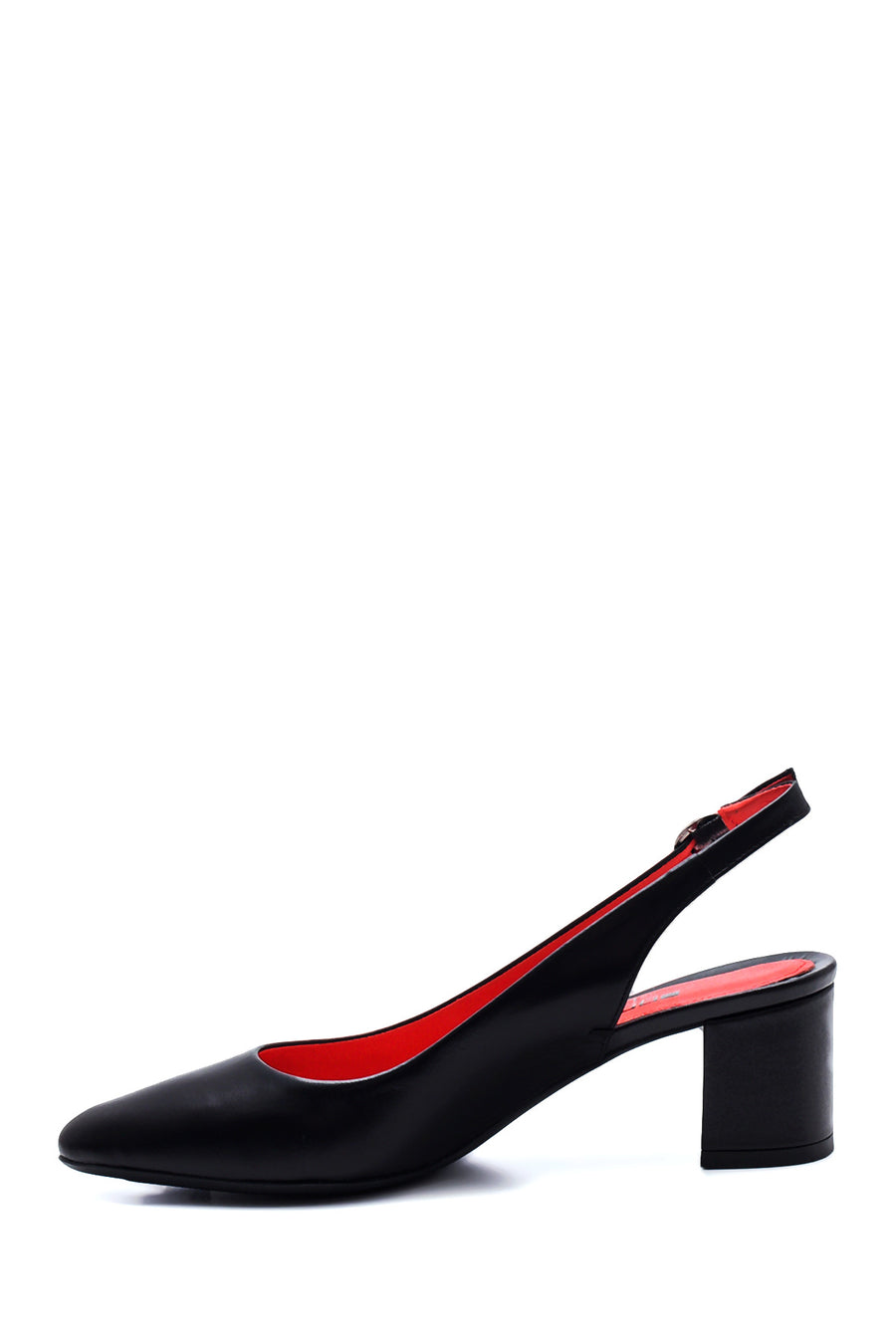 Women's Leather Gritti For Derimod Heeled Shoes