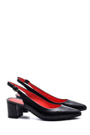 Women's Leather Gritti For Derimod Heeled Shoes | Derimod