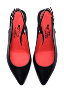 Women's Leather Gritti For Derimod Heeled Shoes | Derimod