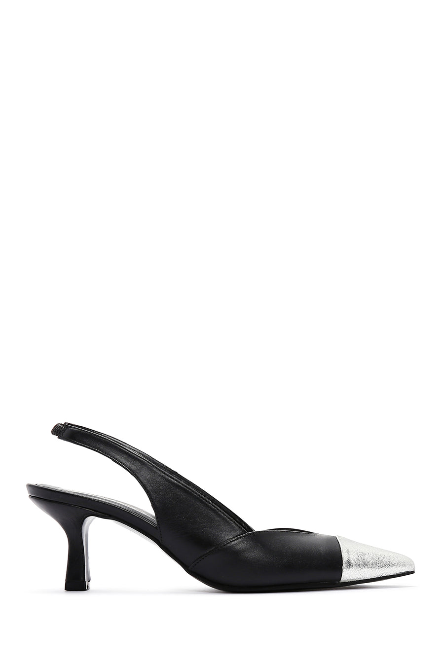 Women's Black Leather Gova 22SFD163618 | Derimod