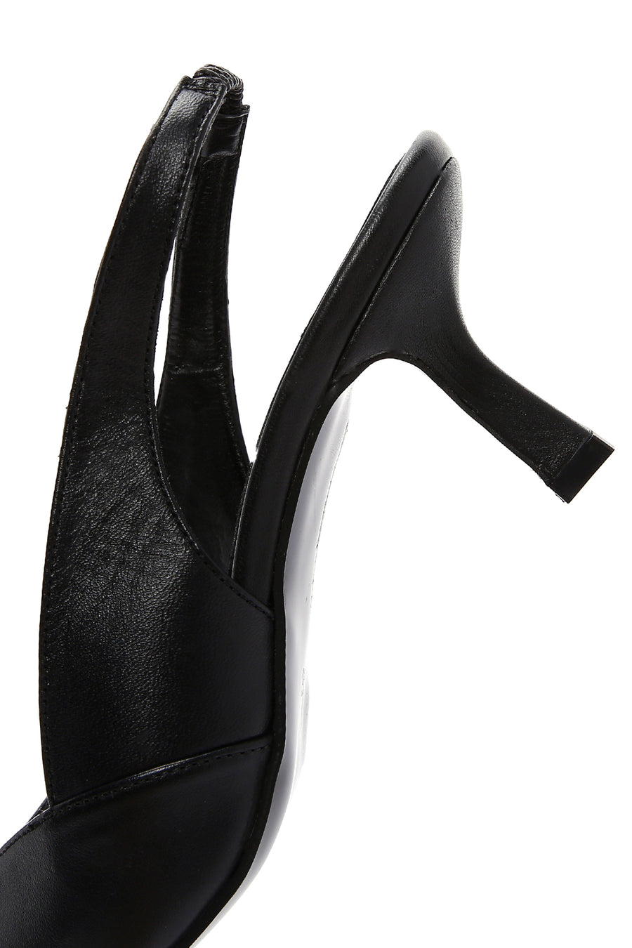 Women's Black Leather Gova