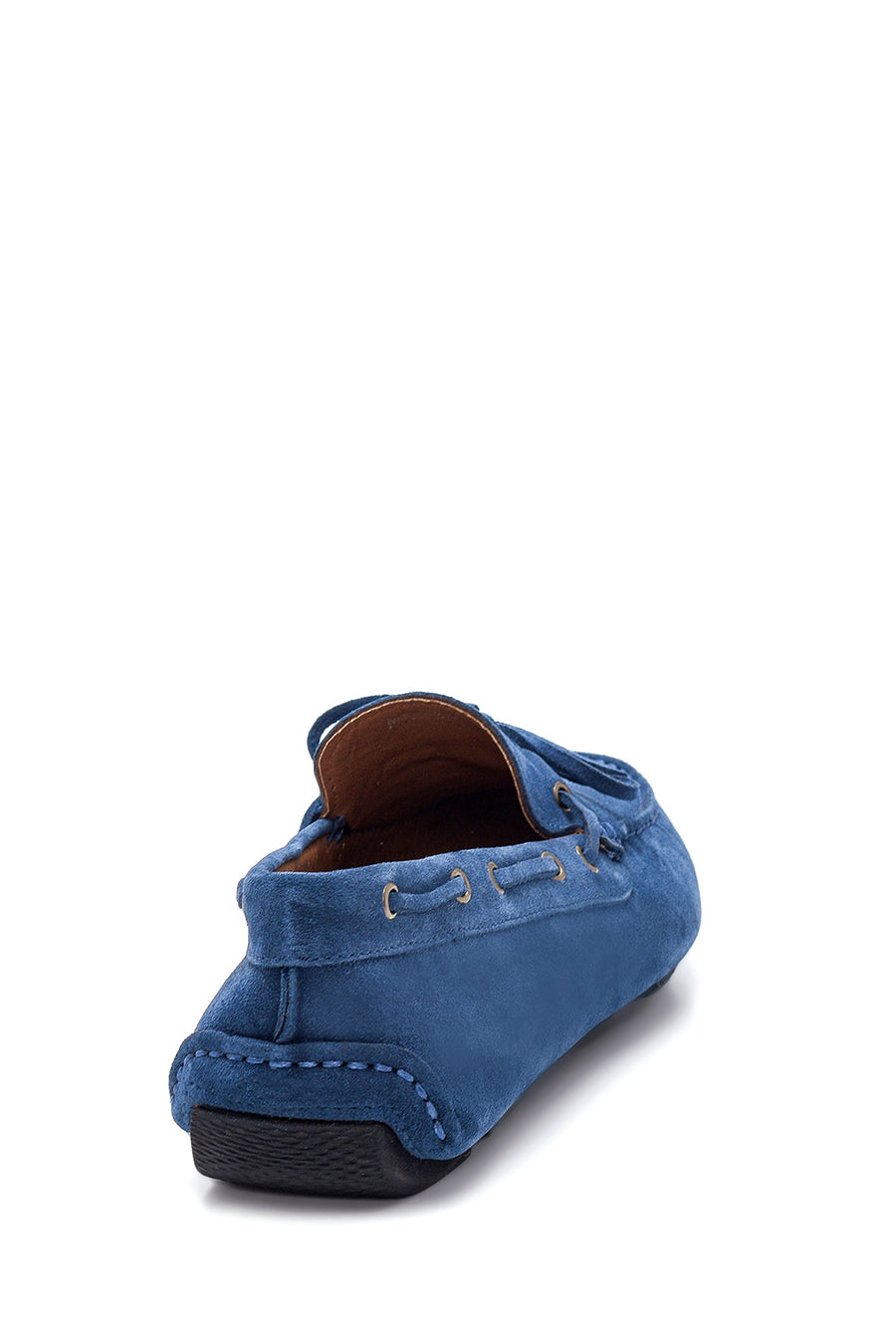 Men's Blue Suede Leather Casual Loafer