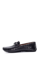 Erkek Deri Kroko Loafer | Derimod