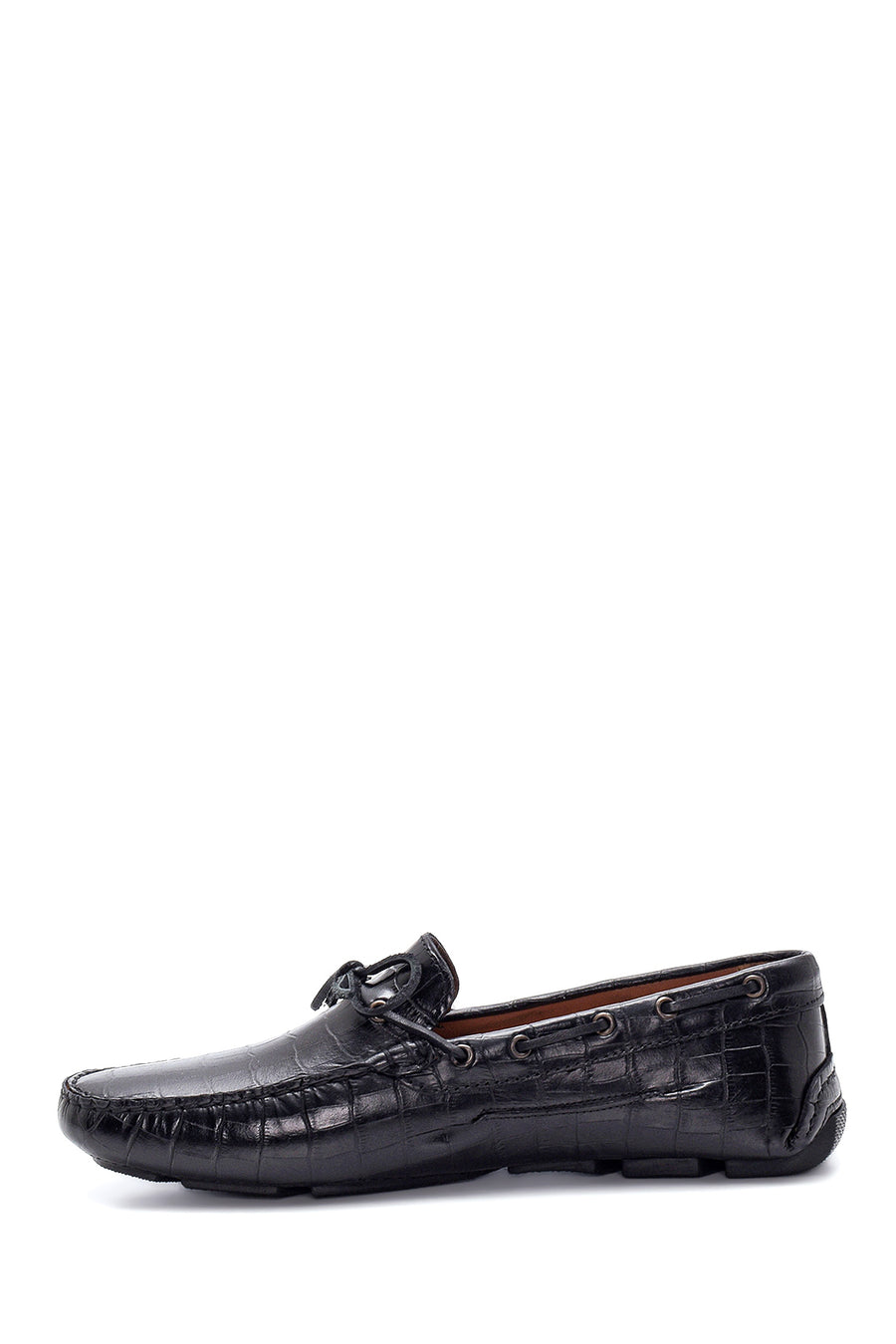 Erkek Deri Kroko Loafer