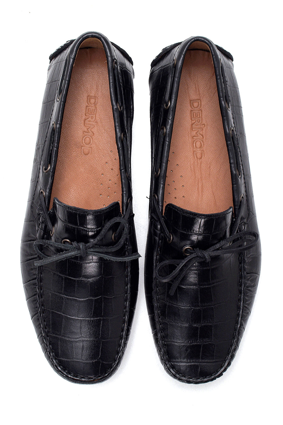 Erkek Deri Kroko Loafer