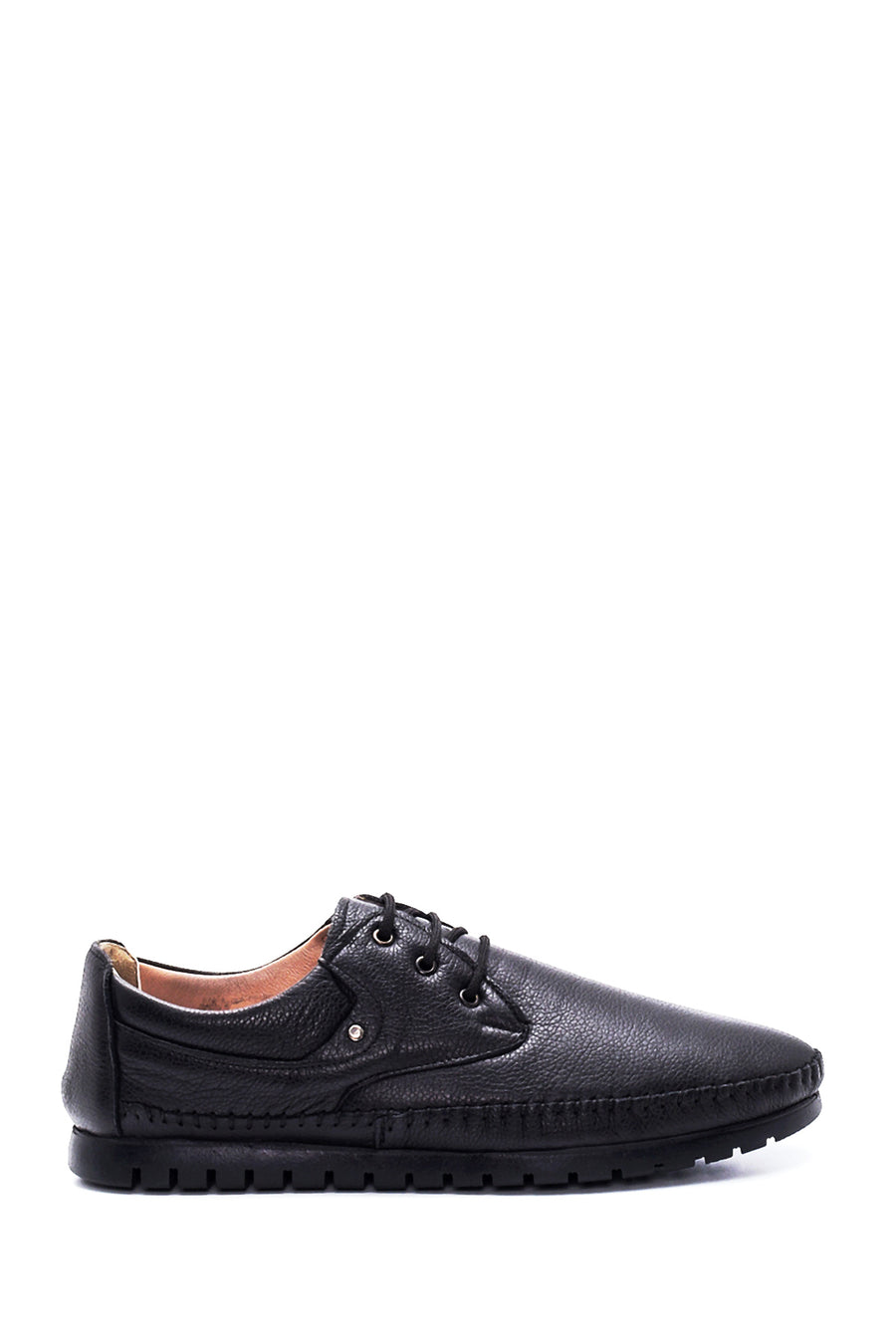 Men's Leather Perforated Shoes 22SFD6630DI | Derimod