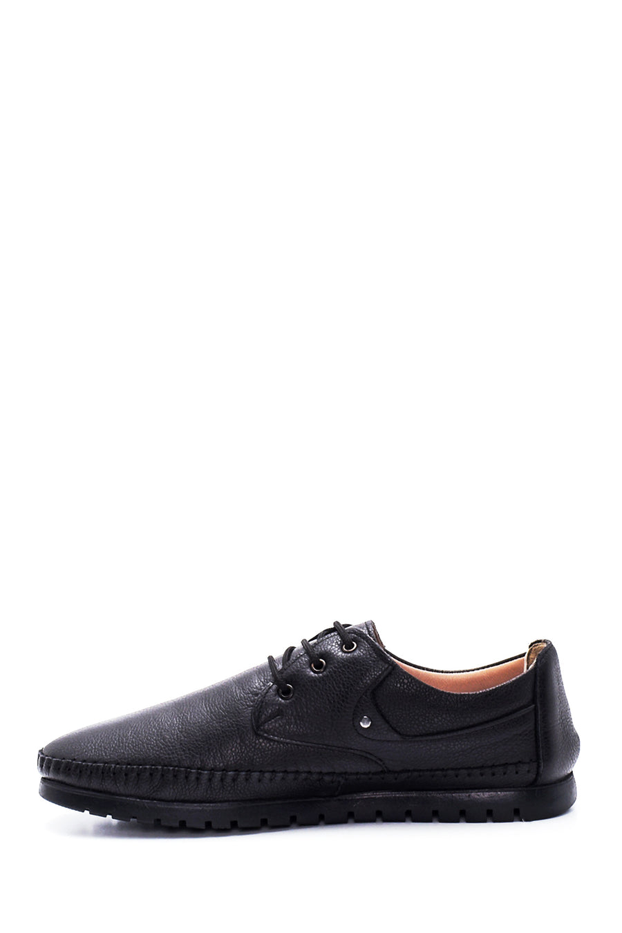 Men's Leather Perforated Shoes