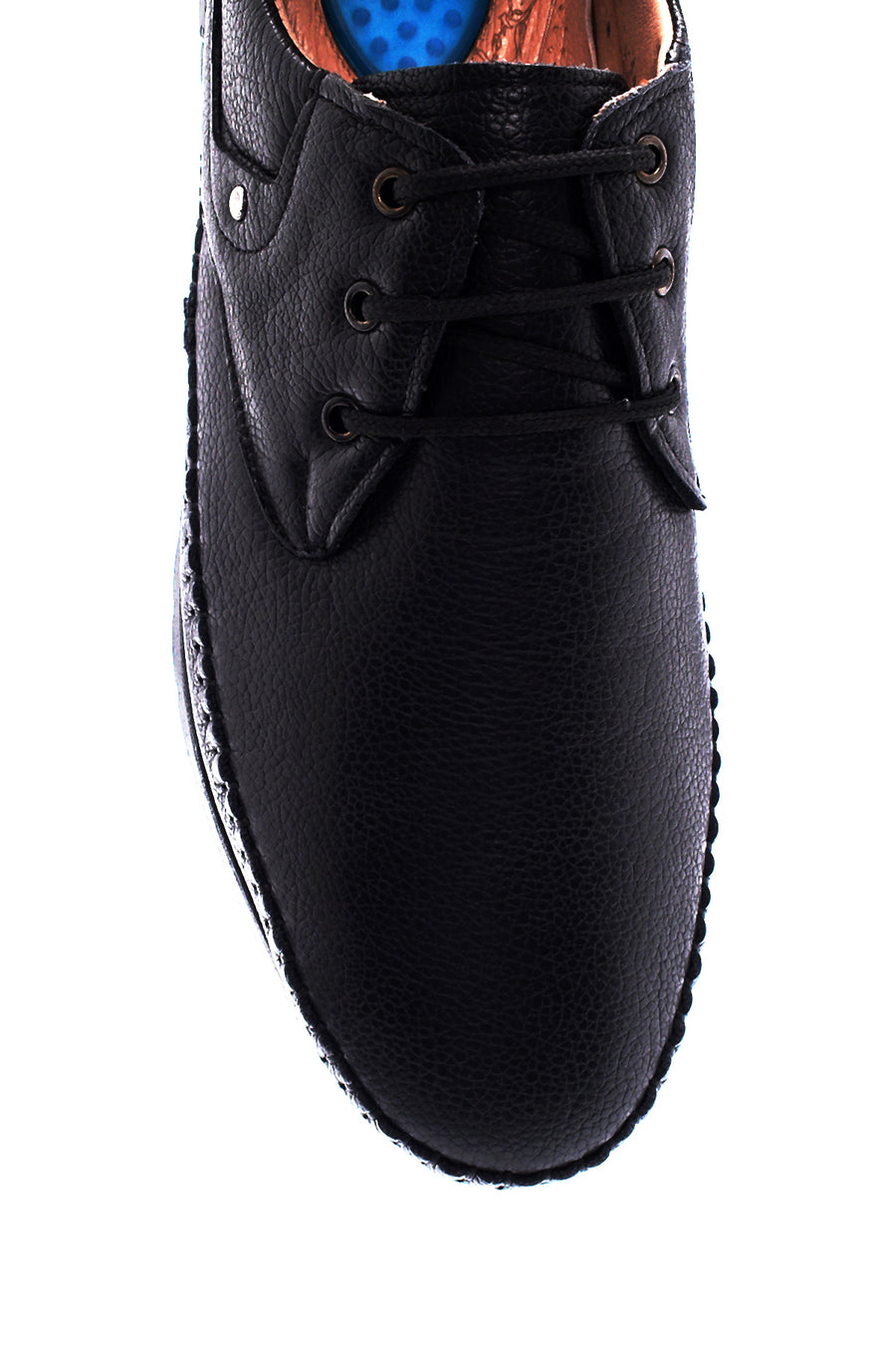 Men's Leather Perforated Shoes
