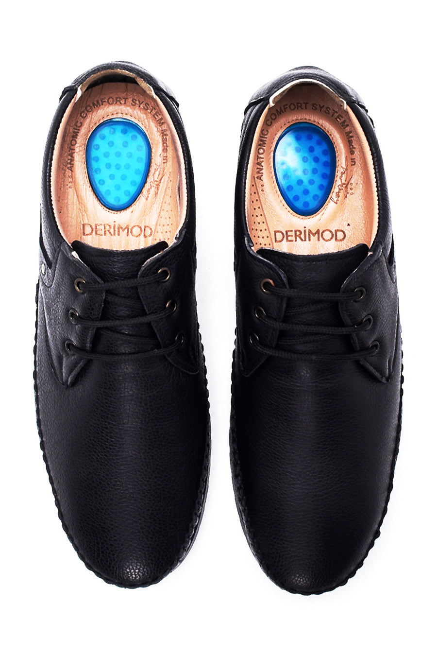 Men's Leather Perforated Shoes
