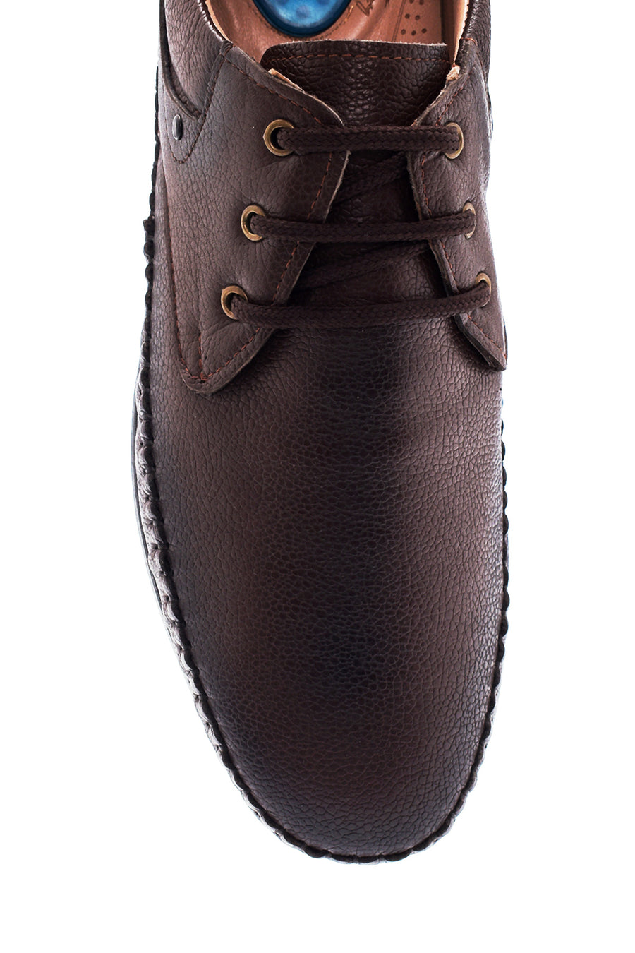 Men's Leather Perforated Shoes