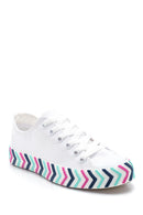 Kadın Renkli Tabanlı Sneaker | Derimod