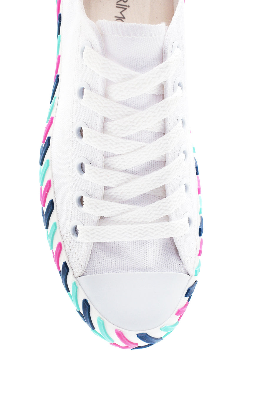 Kadın Renkli Tabanlı Sneaker