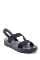 Kadın Siyah Casual Düz Sandalet | Derimod