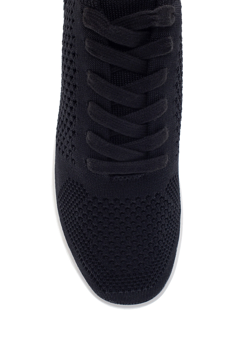 Women's Black High-Top Sneaker